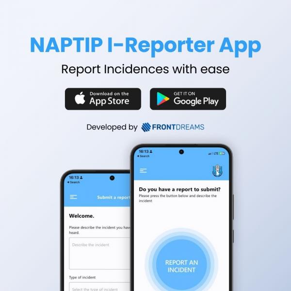 NAPTIP I-Reporter App